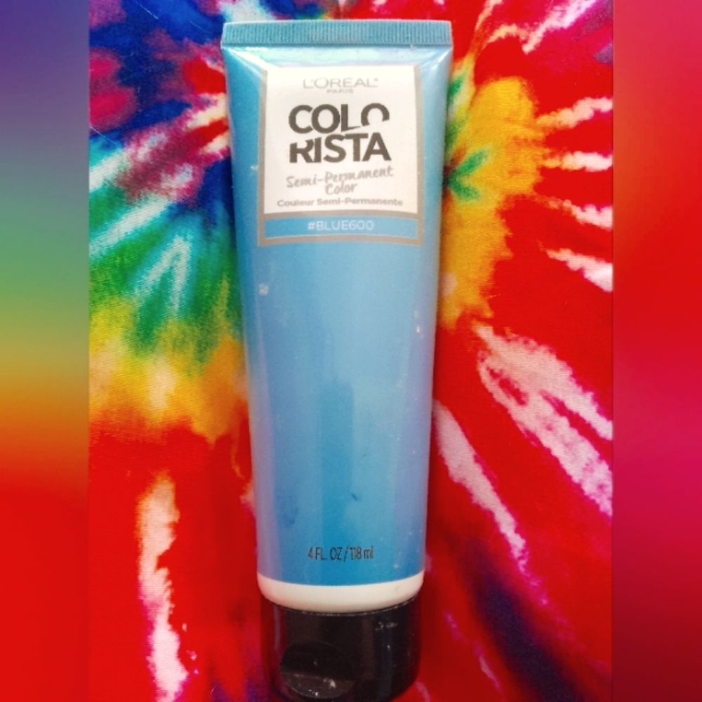 L'Oreal Blue 600 Semi Permanent Hair Dye Blue *Free With $50 Purchase*💙